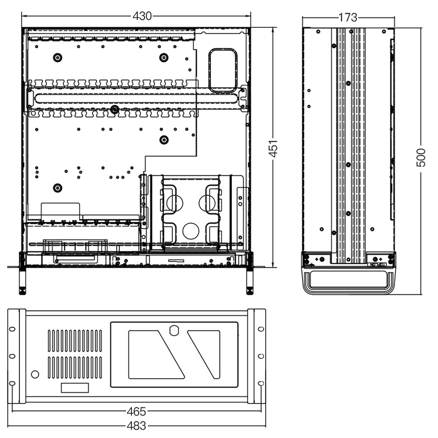 IPC-4200M-4U上架式工業(yè)機箱