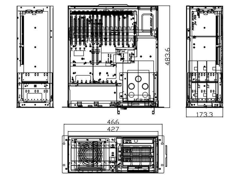 IPC-4202M-4U上架式工業(yè)機(jī)箱