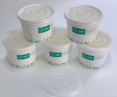 外卖可用单层纸碗