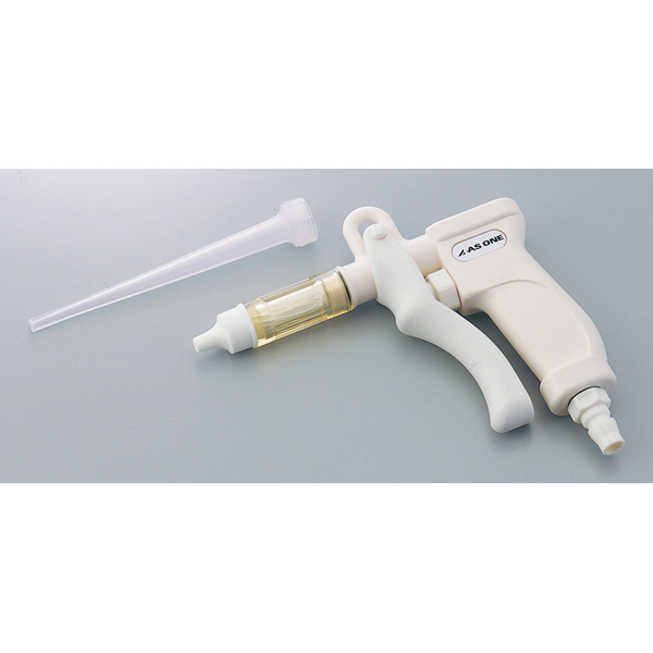 日本原装进口ASONE亚速旺空气喷枪(带长喷嘴)CAGN-LN-140  1-5588-02