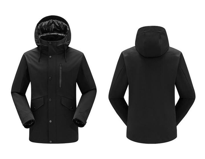 2020冬季新款沖鋒衣 抓絨加厚兩件套沖鋒衣 男女同款可定制LOGO 防風(fēng)防水透氣沖鋒衣