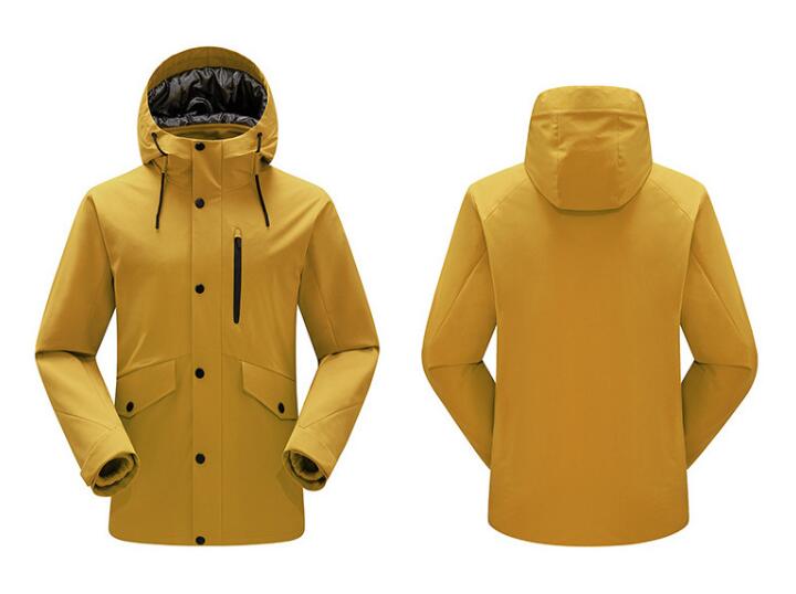 2020冬季新款沖鋒衣 抓絨加厚兩件套沖鋒衣 男女同款可定制LOGO 防風(fēng)防水透氣沖鋒衣