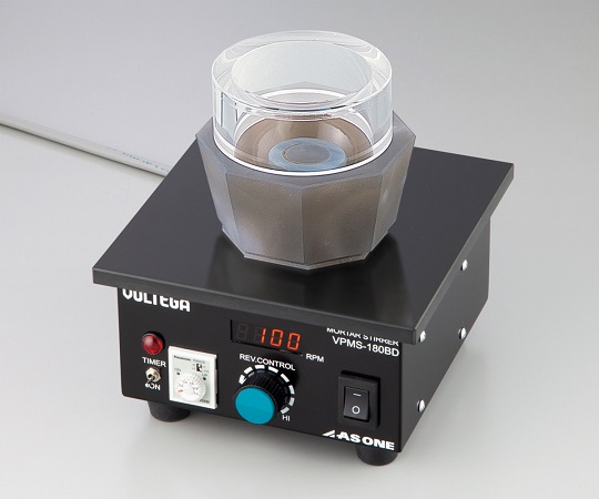 日本原装进口ASONE亚速旺玛瑙乳钵磁力搅拌套装5g八角   1-6020-01