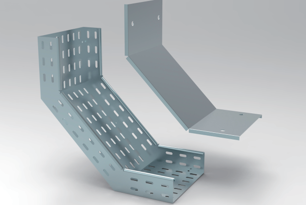 歐式多孔 90°下彎通