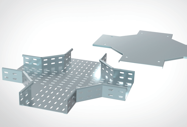 歐式多孔 水平四通