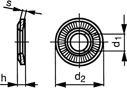 法標(biāo)防松墊圈