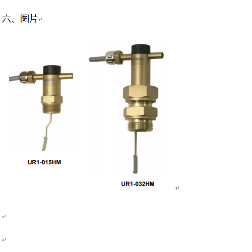 HONSBERG豪斯派克  UR1…HM系列 流量測試單元  優(yōu)勢代理
