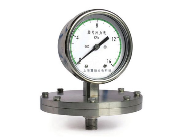 YPF-BF不銹鋼膜片壓力表