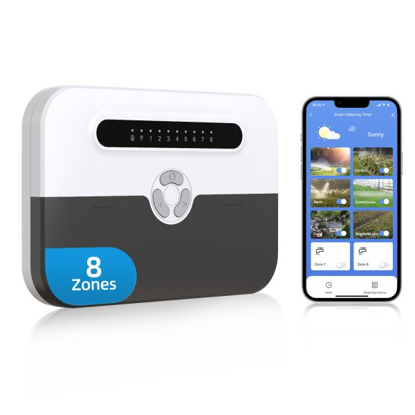 花園智能電磁閥灌溉控制器