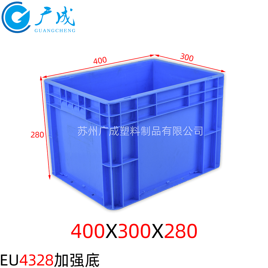 EU4328物流箱(加強(qiáng)底)