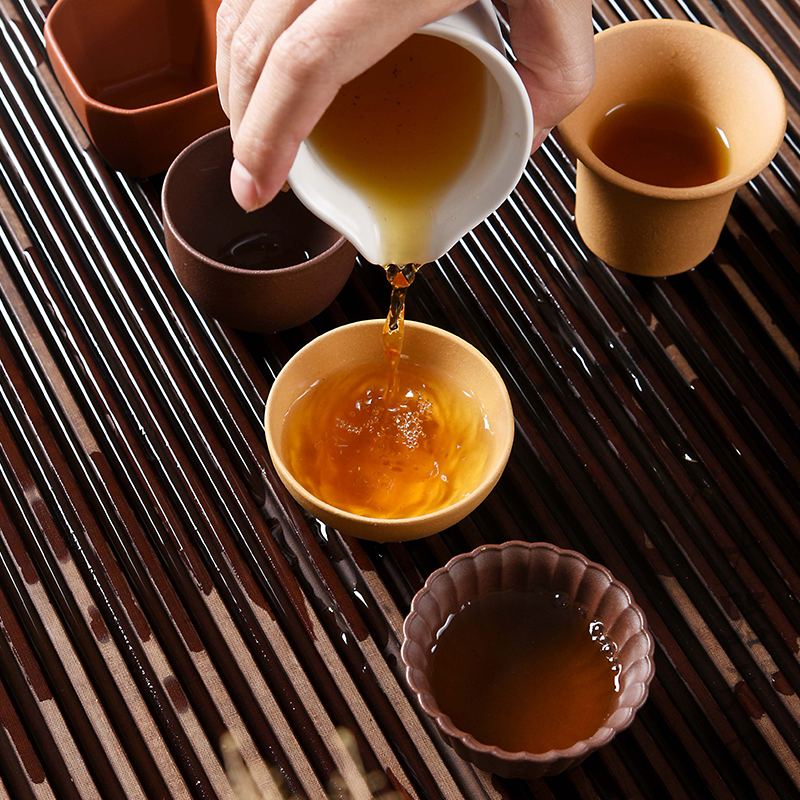 大器天成、紫砂杯、紅泥杯