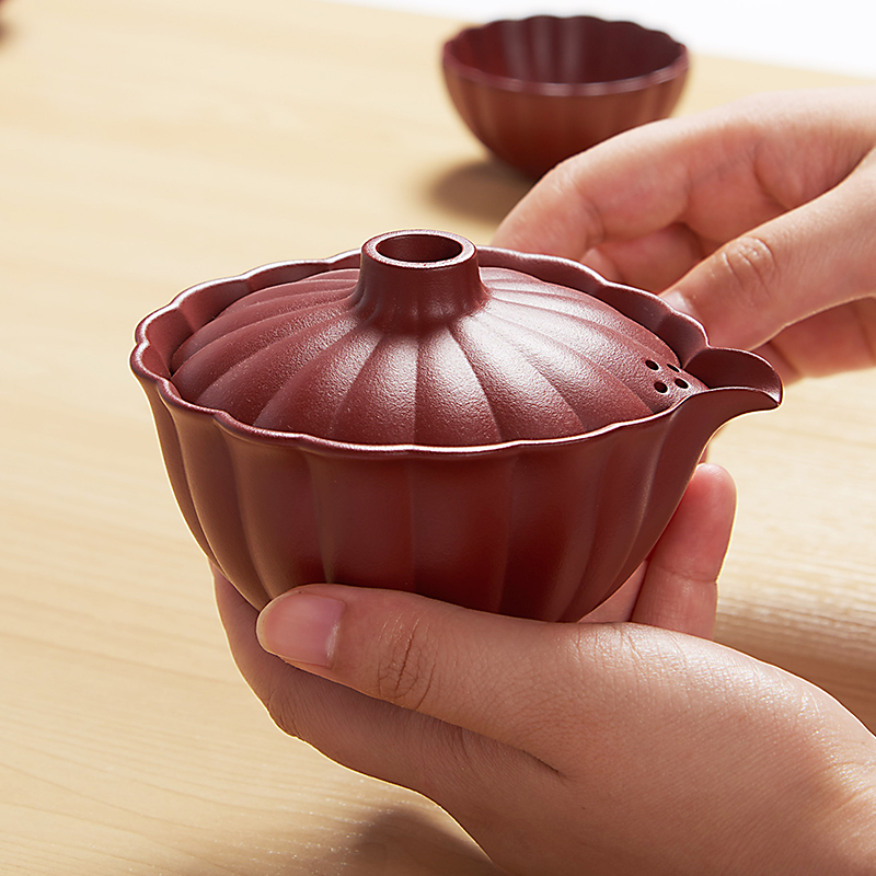 葵紋寶器隨享套裝、茶具套裝、旅行茶具