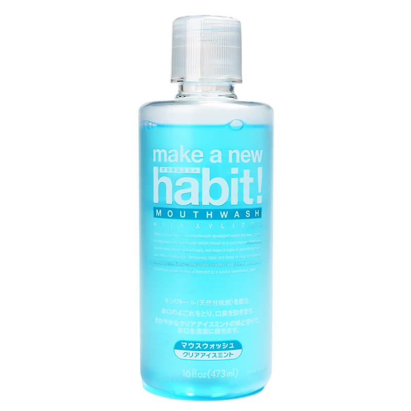 habit 冰爽薄荷 漱口水473ml