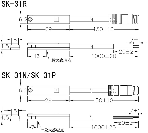 SK-31 系列 磁性開關