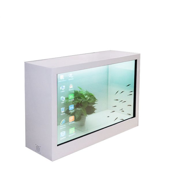 21.5寸-86寸液晶透明展示柜