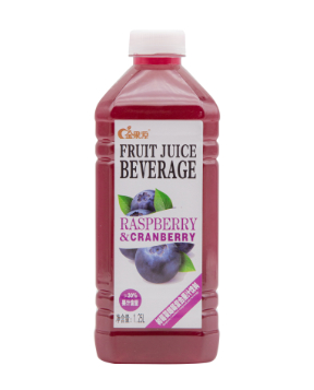 樹莓蔓越莓復合果汁飲料1.25L