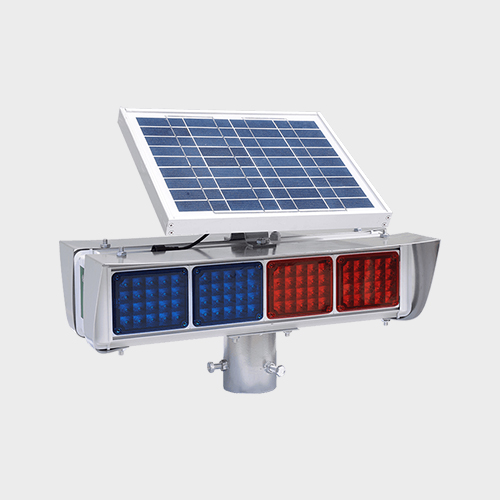 太陽能雙面爆閃燈