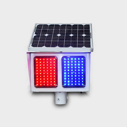 太陽能小方爆閃燈