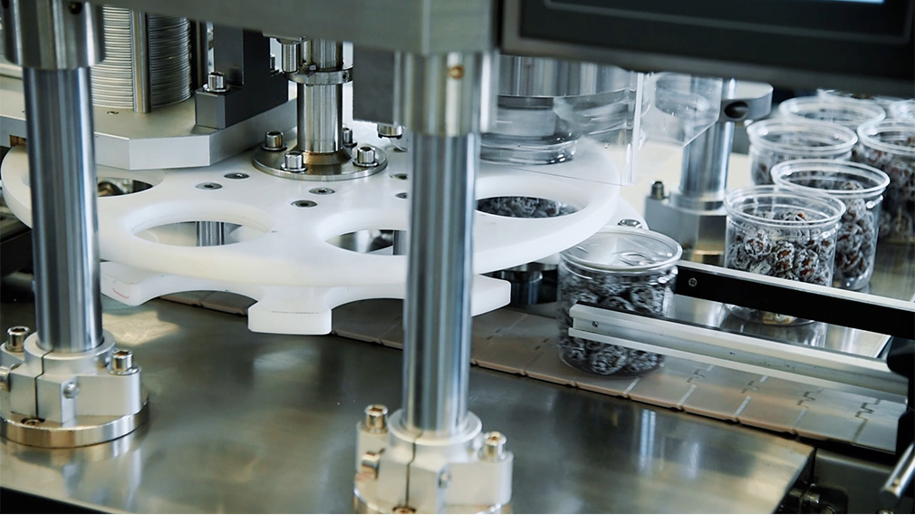 蜜餞罐包裝生產線