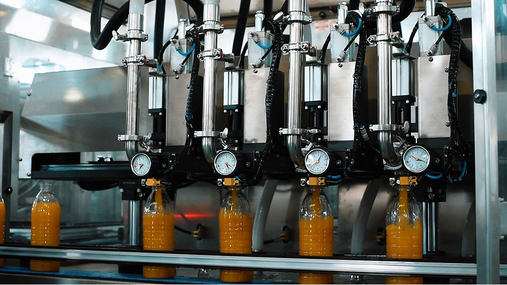 果汁灌裝生產線