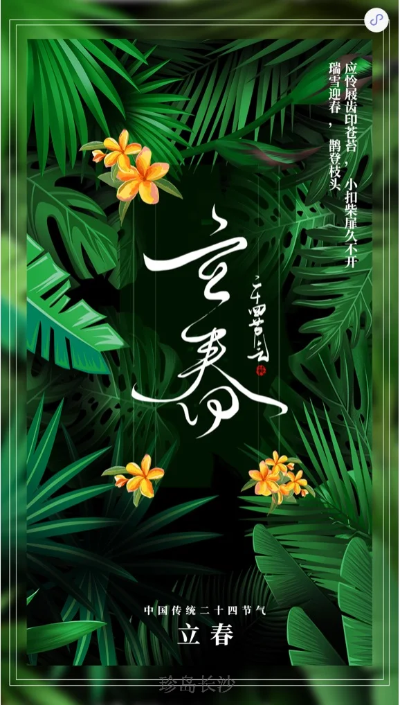 萬物復蘇，做一張立春海報喚醒朋友圈
