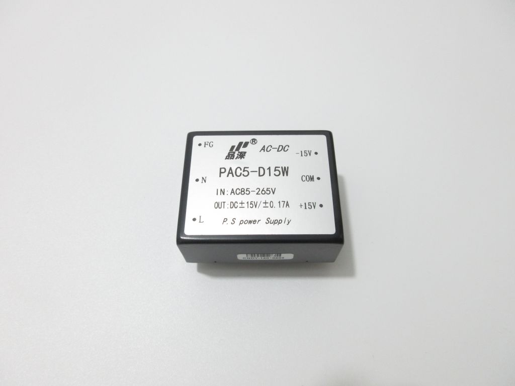 AC-DC  5W   220V轉(zhuǎn)正負(fù)15V雙輸出模塊電源