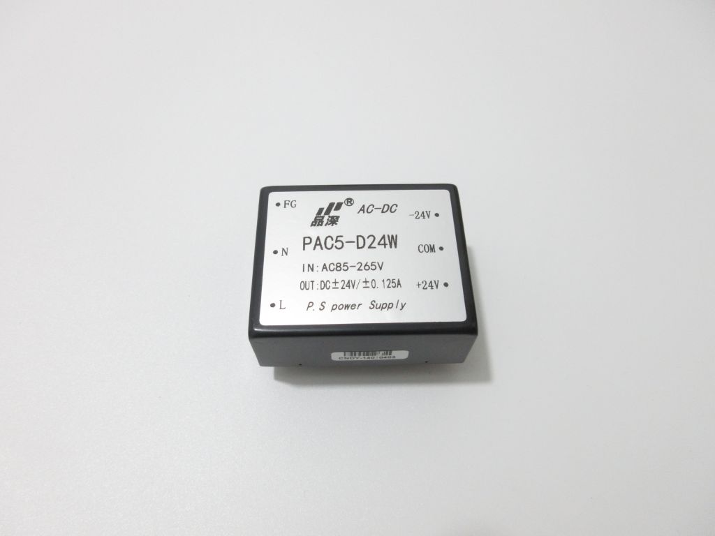 AC-DC  5W   220V轉(zhuǎn)正負(fù)24V雙輸出模塊電源