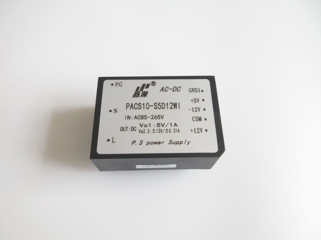 AC-DC  10W   220V轉(zhuǎn)5V正負(fù)12V三路輸出電源模塊 模塊電源