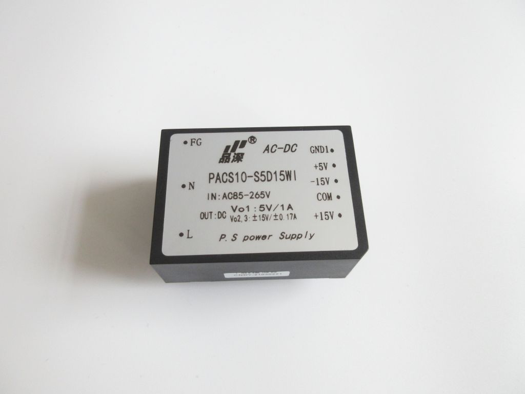 AC-DC  10W   220V轉(zhuǎn)5V正負(fù)15V三路輸出電源模塊 模塊電源