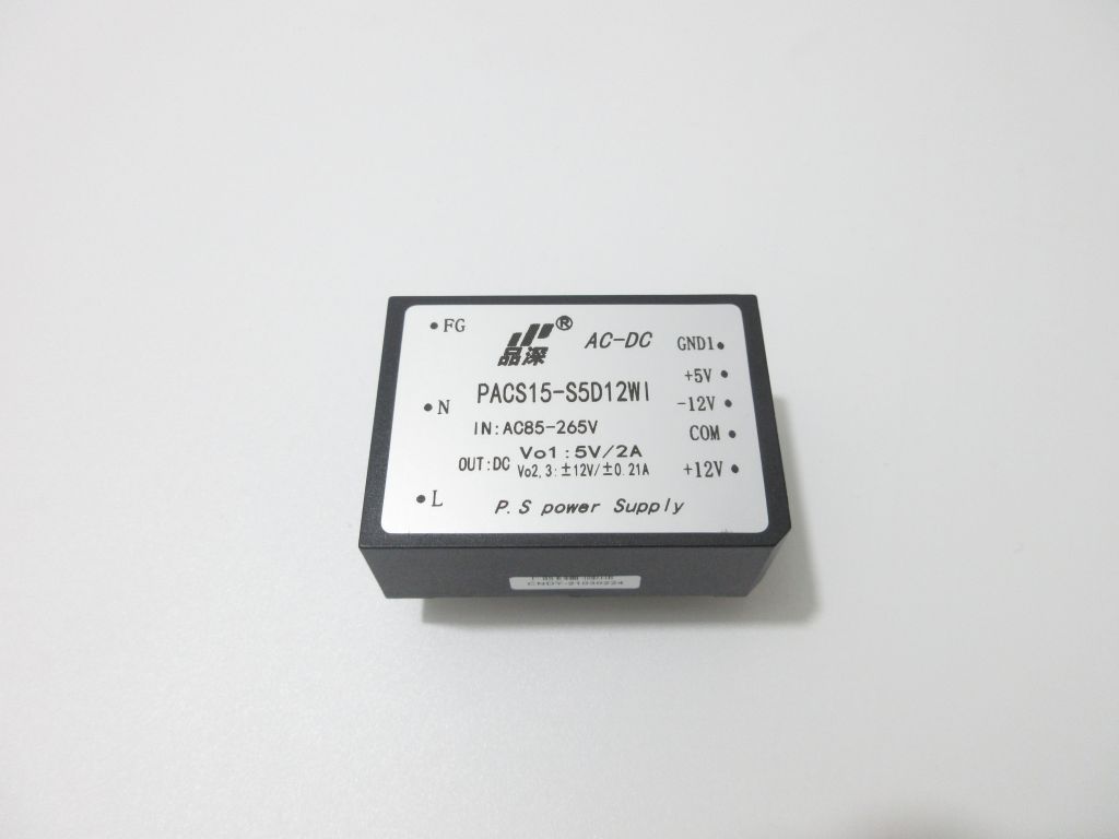 AC-DC  15W   220V轉(zhuǎn)5V正負(fù)12V三路輸出電源模塊 模塊電源