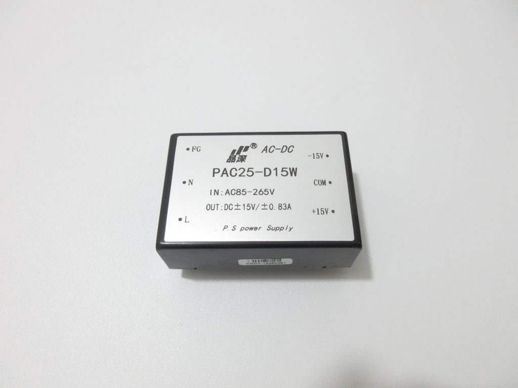 AC-DC  25W    220V轉(zhuǎn)正負(fù)15V雙輸出電源模塊 模塊電源