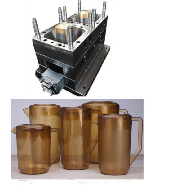 家用塑料冷水壶模具 日用品塑料模具 透明茶壶果汁壶注塑模具加工