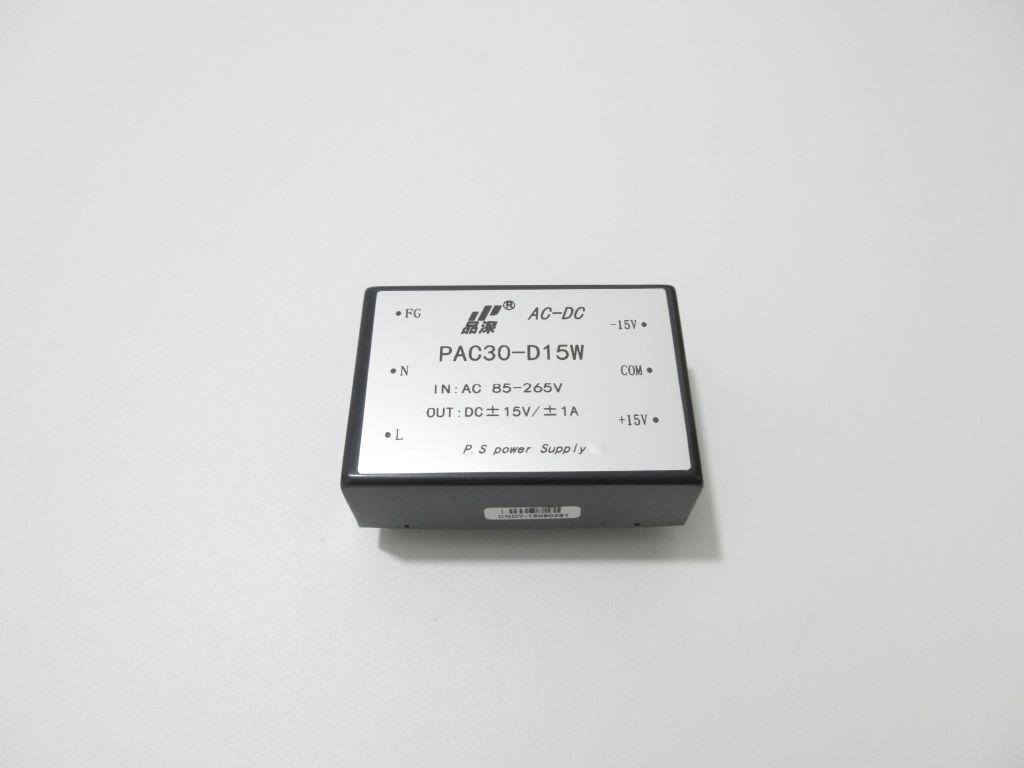 AC-DC  30W    220V轉(zhuǎn)正負(fù)15V雙輸出電源模塊 模塊電源