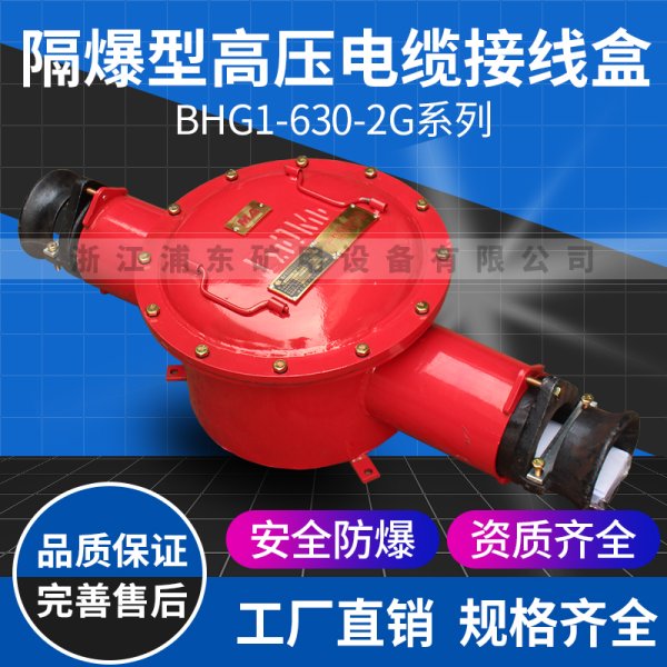 隔爆型高壓電纜接線盒-BHG1-630-2G系列