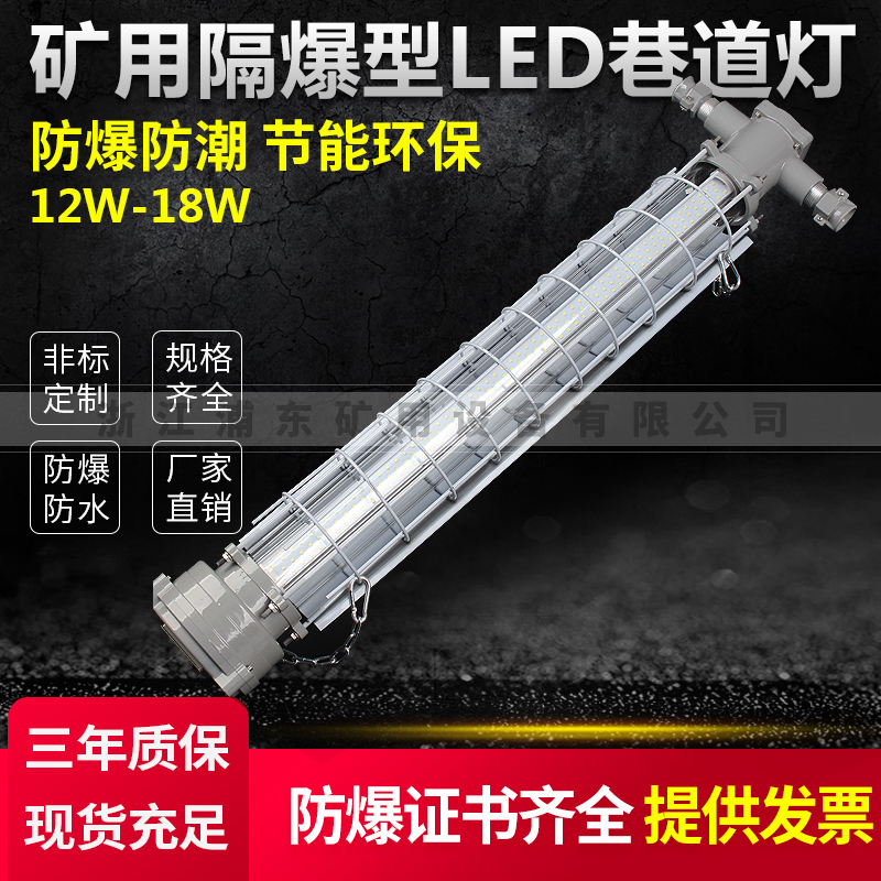 礦用隔爆型LED巷道燈-防爆防潮,節(jié)能環(huán)保-12W-18W