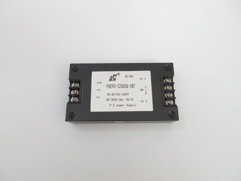 AC-DC  90W    220V轉(zhuǎn)正負(fù)5V雙輸出電源模塊 模塊電源