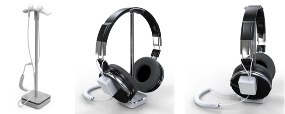 earphone charging security alarm
