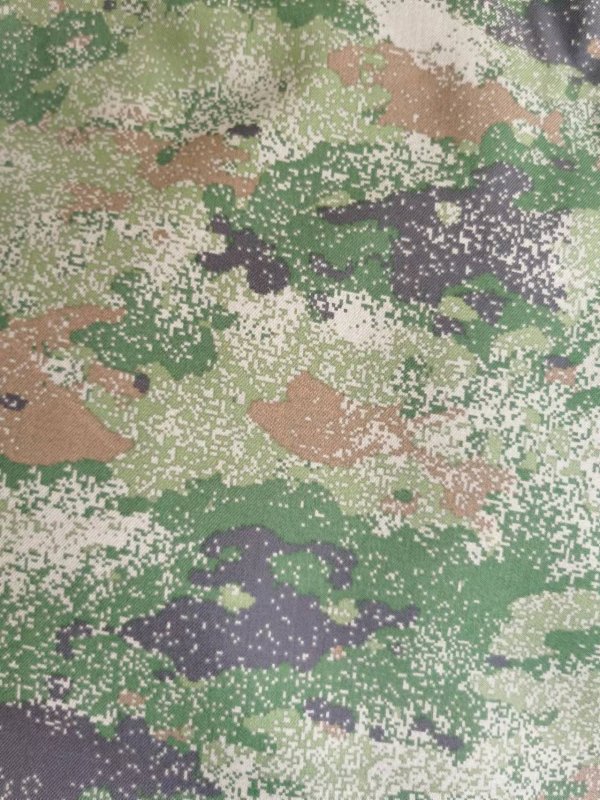 棉錦作訓服迷彩面料