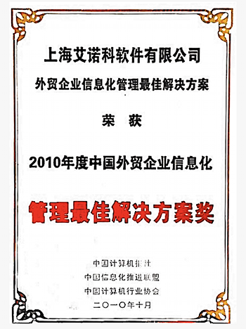 管理最佳解决方案奖
