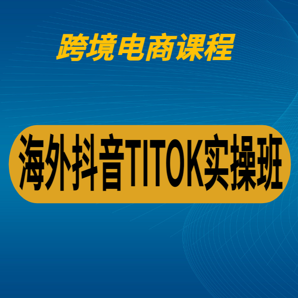 海外抖音TITOK實操班