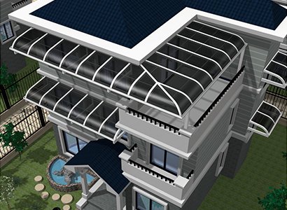 雨棚車棚WZY-YP31