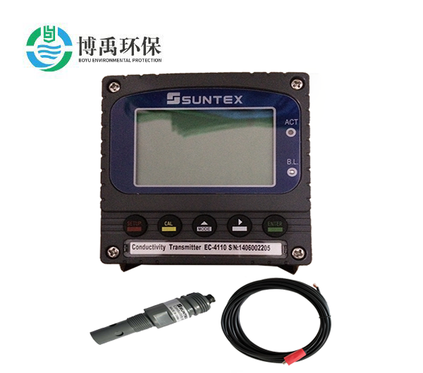 上泰SUNTEX電導(dǎo)率在線(xiàn)檢測(cè)儀EC4110變送器水質(zhì)監(jiān)測(cè)8-241電極