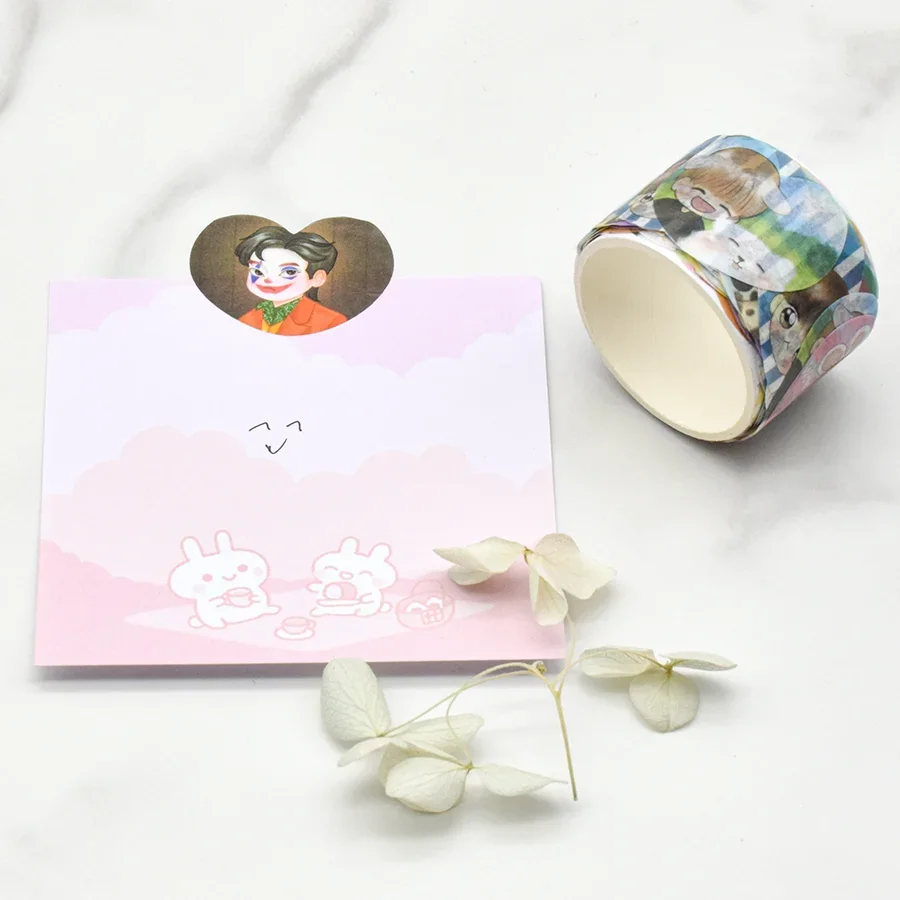 Custom Overlap Sticker Roll Washi Tape-Exporter-For Sale-Washi Mill