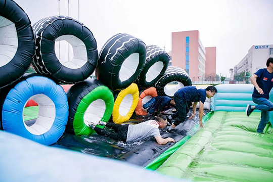 周市鎮(zhèn)商會舉行第二屆趣味運動會