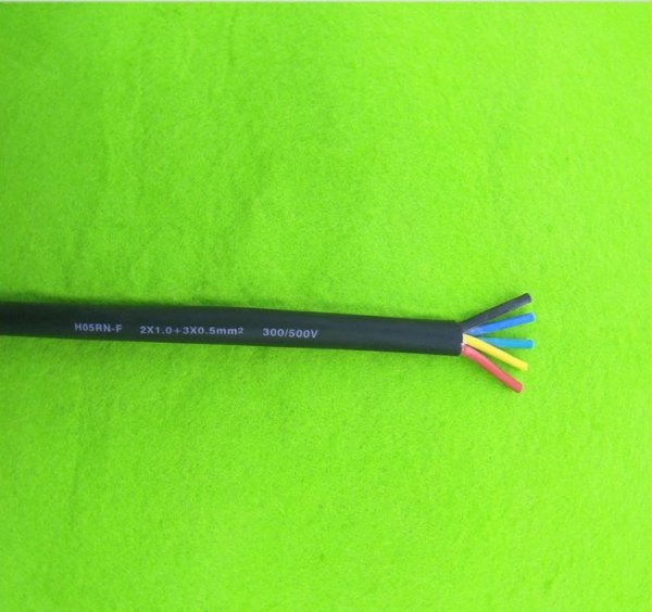 H05RN-F 歐標CE認證300/500V橡膠絕緣及護套（耐水型）軟電纜