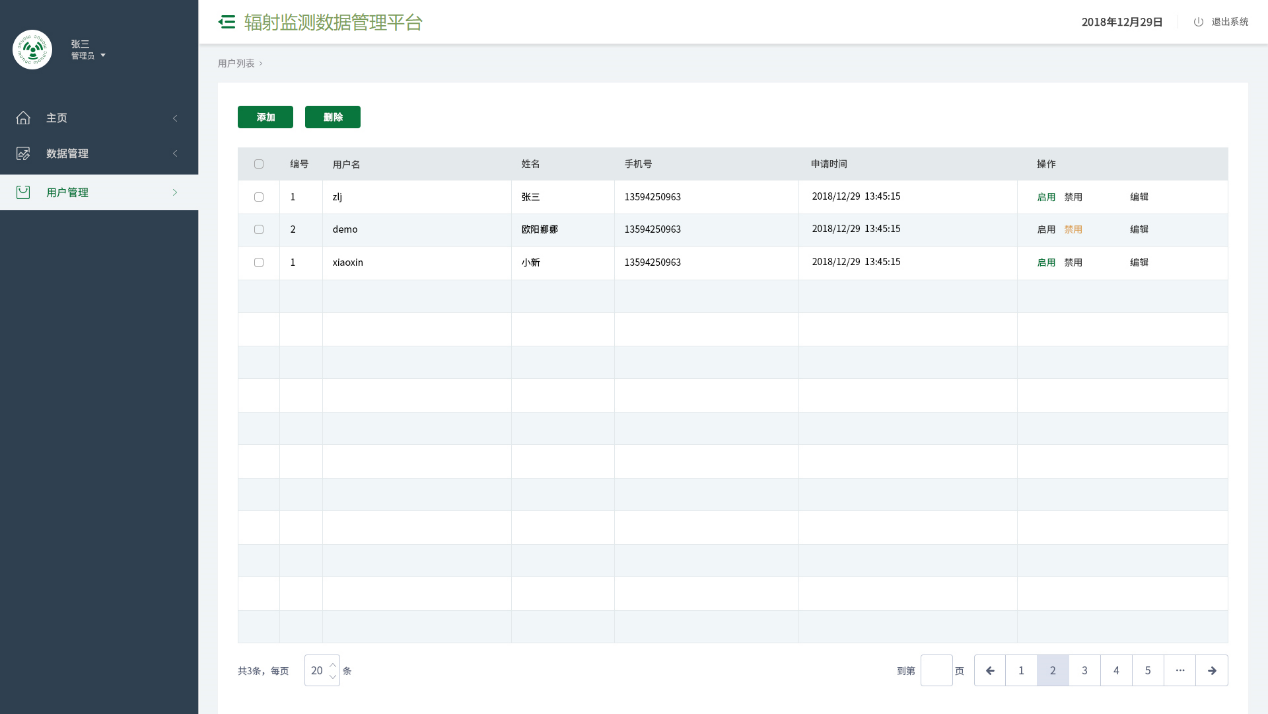 HapCloud個(gè)人劑量管理系統(tǒng)