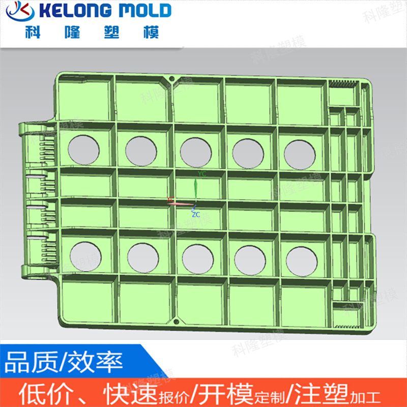 物流推車墊板模具 塑料防潮卡板模具 高承重倉庫地墊托盤注塑模具