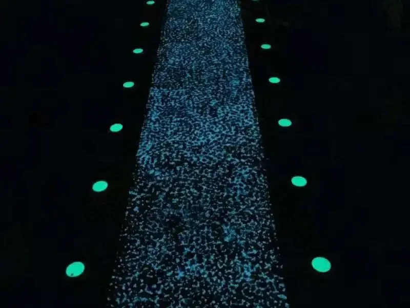 發(fā)光路面