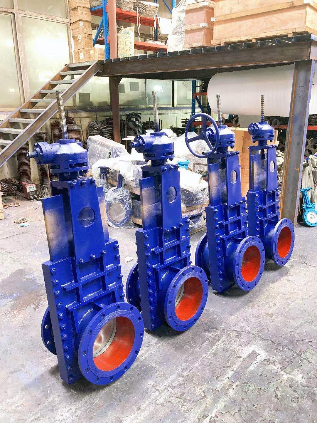 傘齒輪三片式礦漿閥