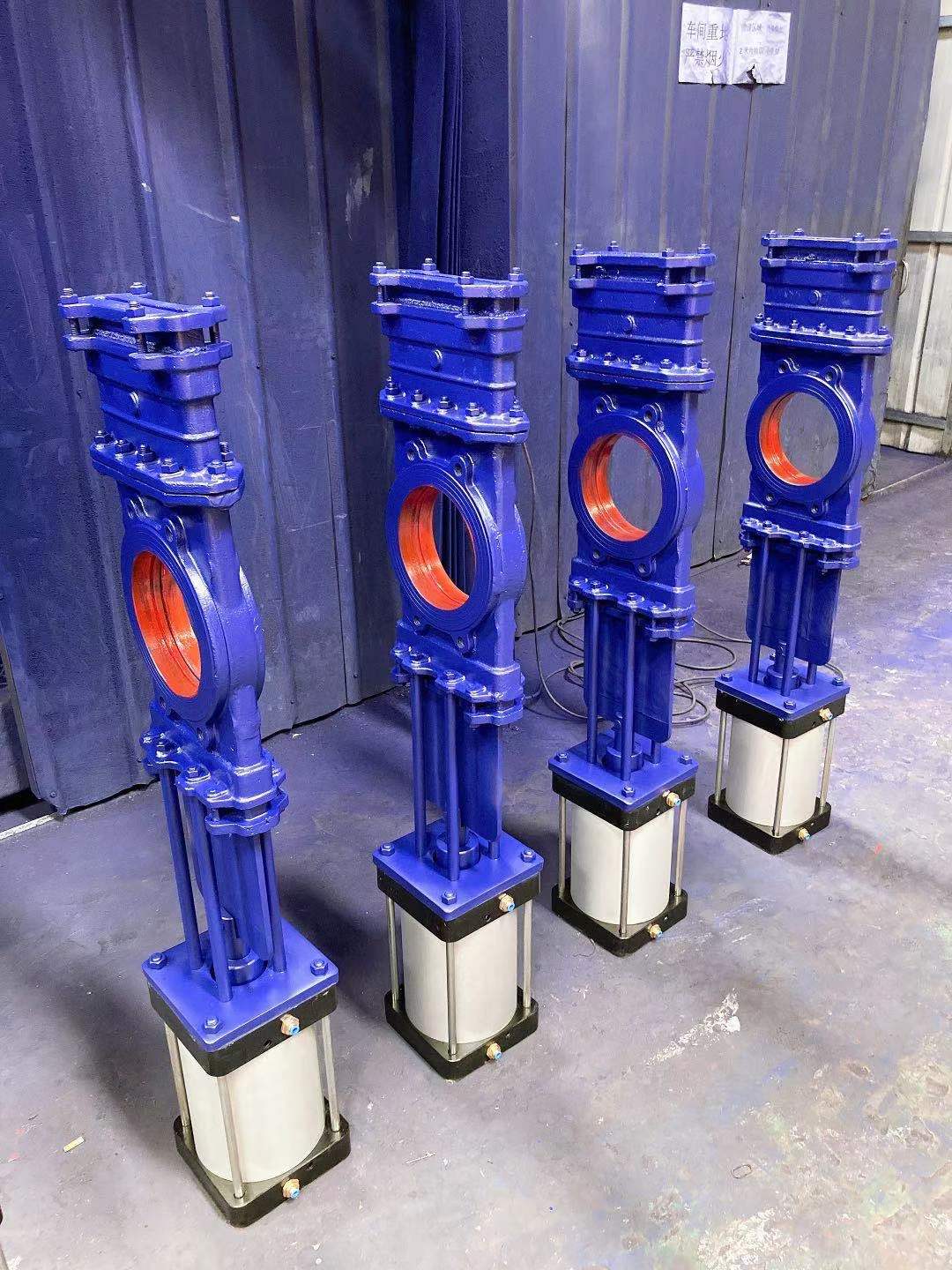 氣動穿透式插板閥